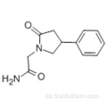 1-Pyrrolidinacetamid, 2-Oxo-4-phenyl-CAS 77472-70-9